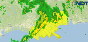 Thunderstorms for Portions of Louisiana and Mississippi