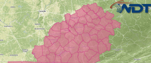 Severe Thunderstorm Watch for Portions of Kentucky