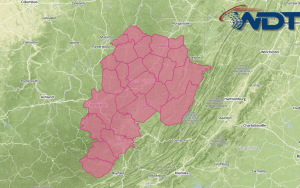 Severe Thunderstorm Watch for Portions of the Appalachians