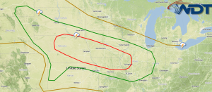 Moderate Risk Continues for Portions of the Plains