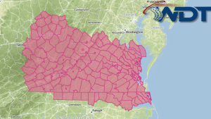 Severe Thunderstorm Watch for Portions of the Virginias and Carolinas
