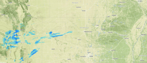 Snow across the Southern Plains