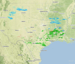 Winter Weather Potential for Texas