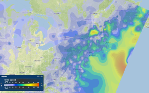Blizzard conditions for Coastal New England