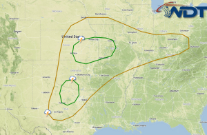Slight risk for severe weather for Tuesday