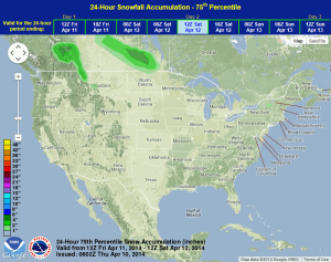 Hazardous Weather Outlook for Friday, April 11, 2014