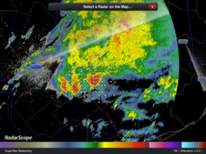 Severe Thunderstorms in Southeastern Texas