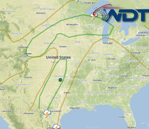 Severe Thunderstorms Possible for Portions of the Plains