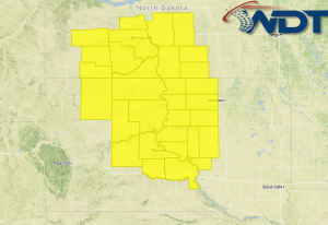 Tornado Watch for Portions of the Dakotas