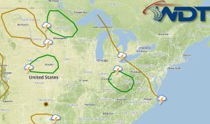 Severe Thunderstorms Possible Friday for the Central US and Ohio River Valley