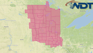 Severe Thunderstorm Watch for Portions of Minnesota and the Dakotas