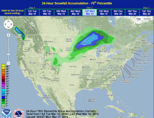 Hazardous Weather Outlook for Tuesday, March 18, 2014