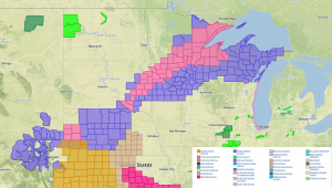 Snow across the Northern Plains