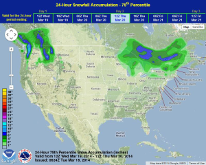 Hazardous Weather Outlook for Wednesday, March 19, 2014