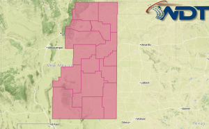 Severe Thunderstorm Watch for Portions of New Mexico