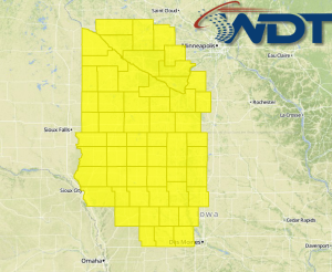 Tornado Watch in Effect for Portions of Iowa and Minnesota