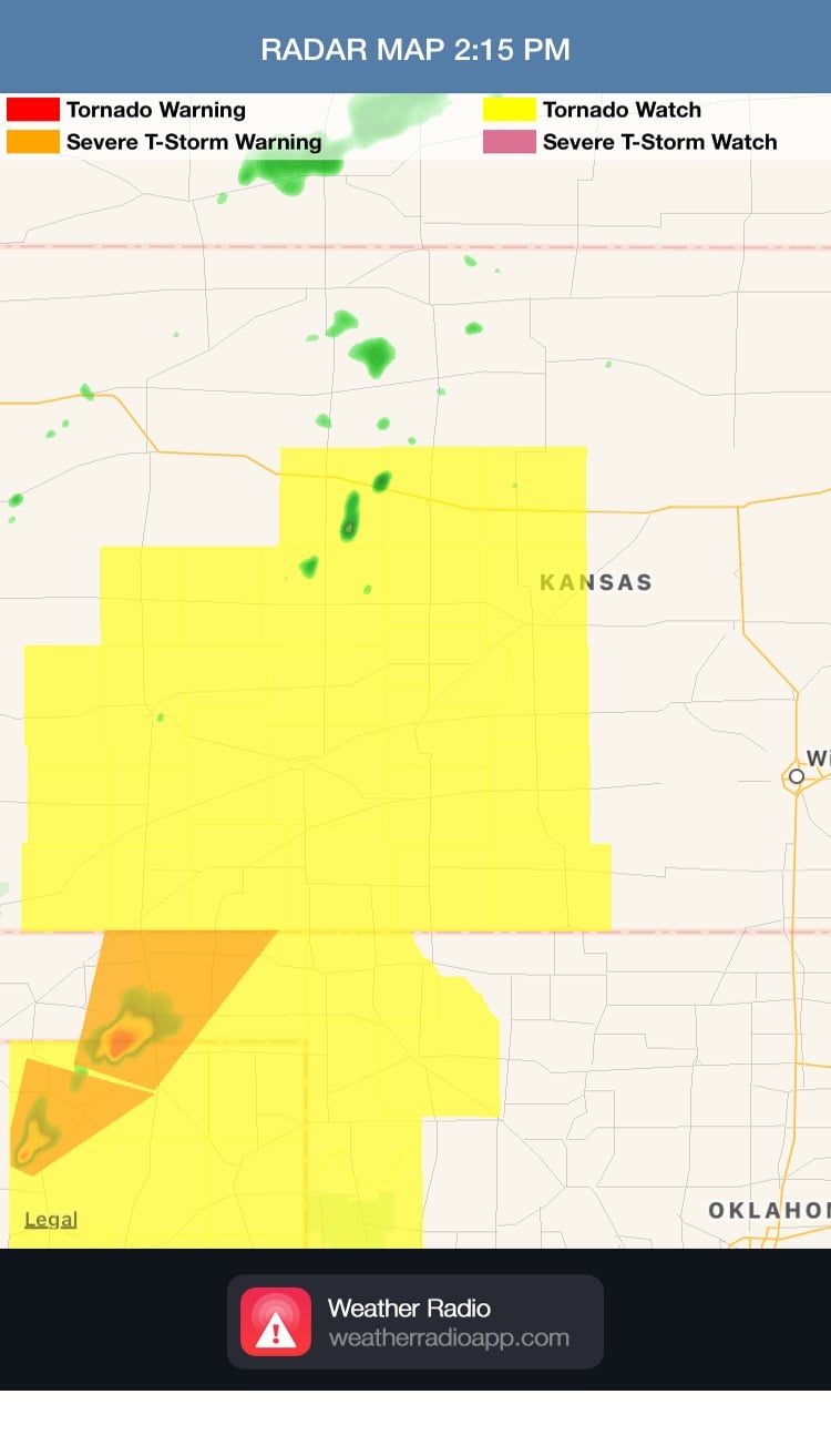 Tornado Watch 5/16/17