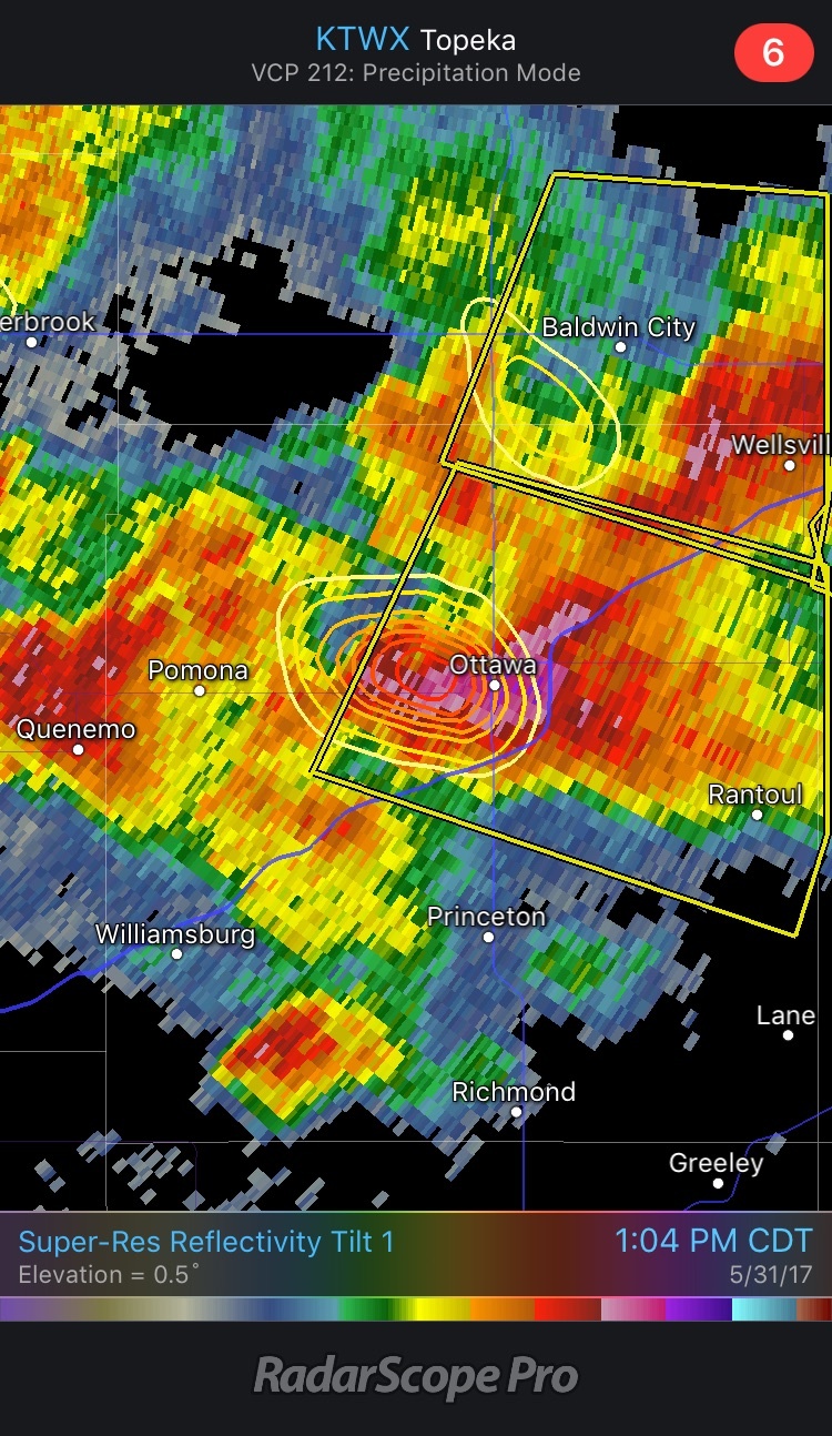 Radar 1:09pm CDT 5/31/17