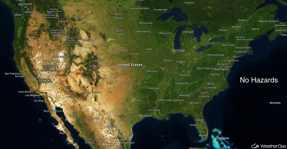 US Hazards for March 16, 2017