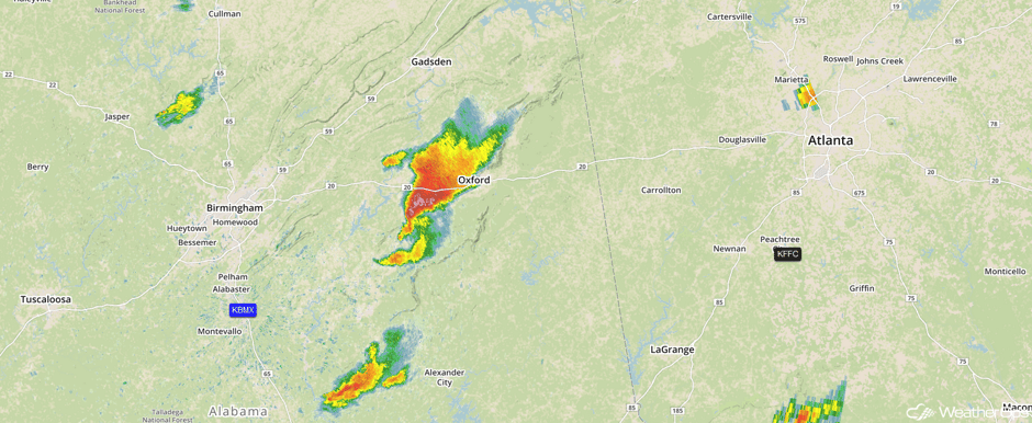Radar 4:46pm EDT 4/5/16