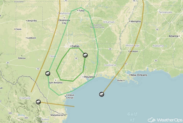SPC Convective Outlook for Monday, November 21, 2016