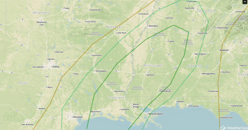 SPC Convective Outlook for Saturday, December 17, 2016