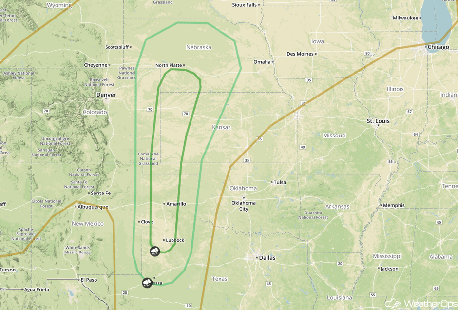 SPC Convective Outlook for Thursday, March 23, 2017