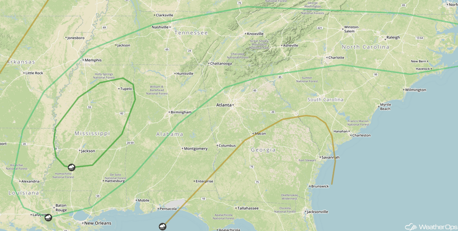 SPC Convective Outlook for Saturday, April 22, 2017