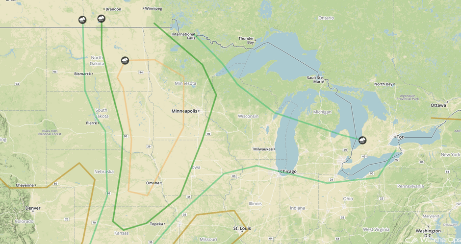 SPC Convective Outlook for Tuesday, June 13, 2017