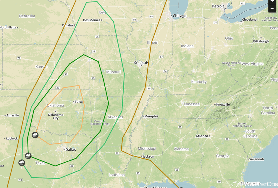 SPC Convective Outlook for Saturday, October 21, 2017