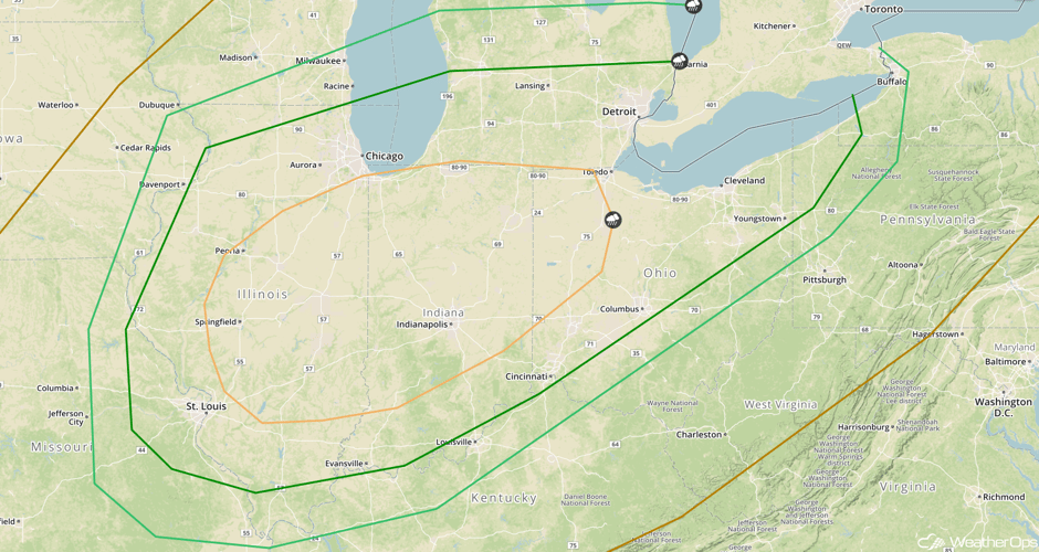 SPC Convective Outlook for Sunday, November 5, 2017
