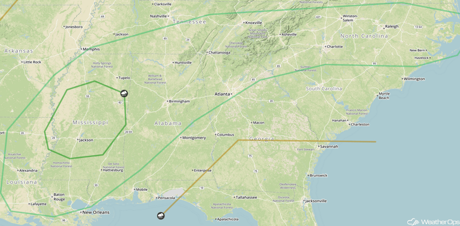 SPC Convective Outlook for Saturday, April 22, 2017