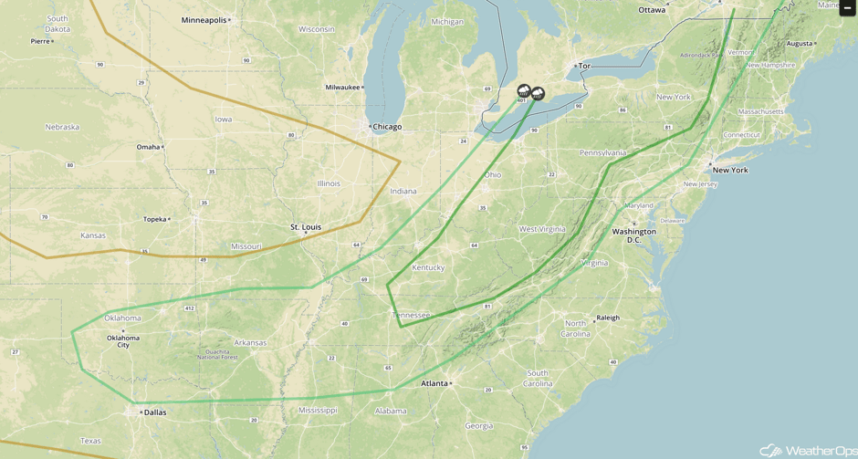 SPC Convective Outlook for Sunday, June 18, 2017