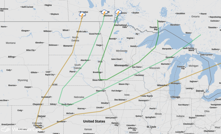 SPC Convective Outlook for Sunday, June 19, 2016