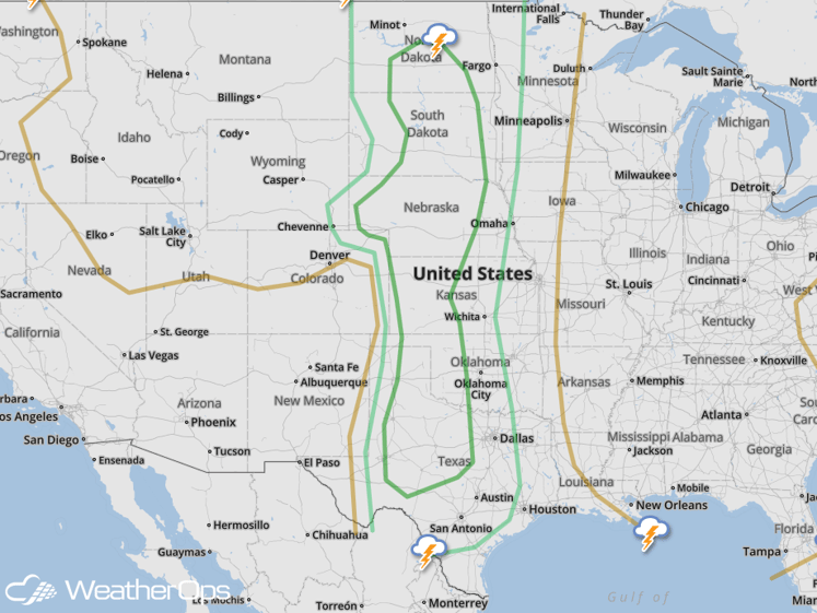 SPC Convective Outlook for Sunday, May 22, 2016