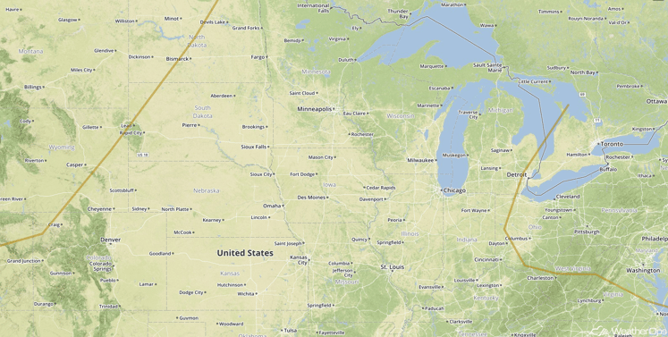SPC Convective Outlook for Saturday, August 27. 2016