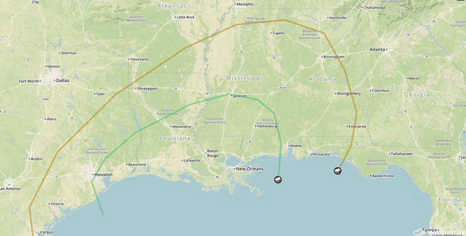 SPC Convective Outlook for Friday, January 20, 2017