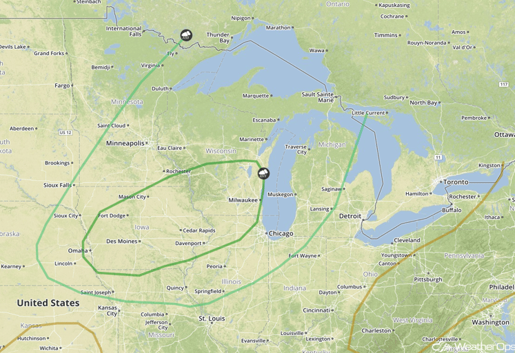 SPC Convective Outlook for Sunday, July 17, 2016
