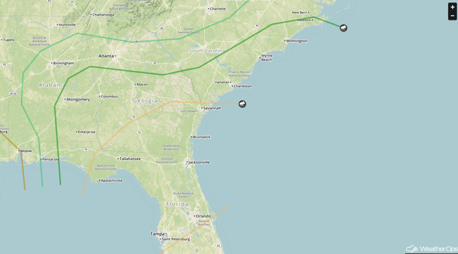 SPC Convective Outlook for Sunday, January 22, 2016