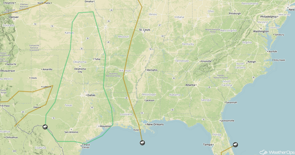 SPC Convective Outlook for Saturday, April 1, 2017