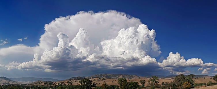 White Bubbling Cloud White Bubbling Cloud