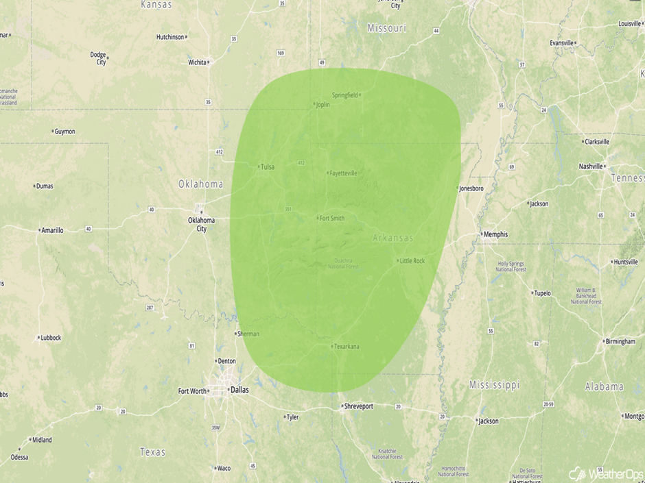 Excessive Rainfall Risk Outline for Friday, August 18, 2017
