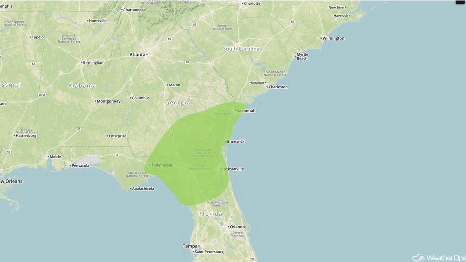 Excessive Rainfall Risk Outline for Thursday, November 23, 2017
