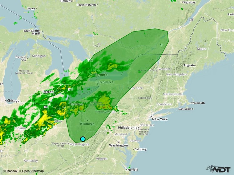 Excessive Rainfall Risk Outline for Thursday, October 20, 2016