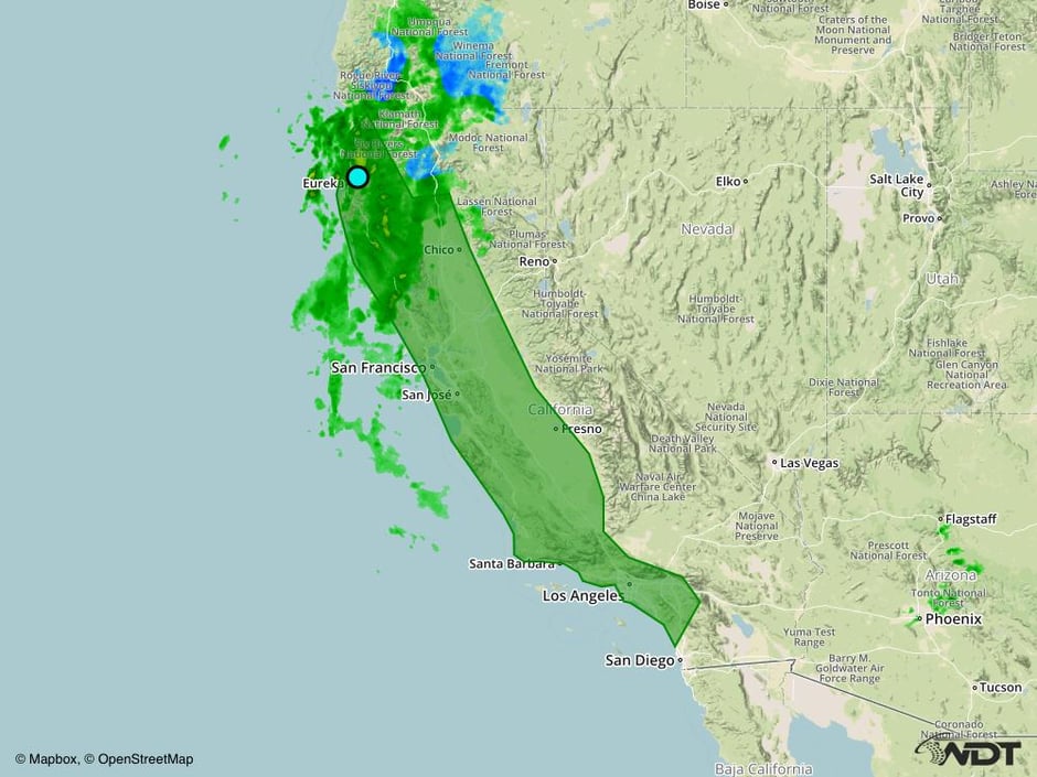 Excessive Rainfall Risk Outline for Friday, December 23, 2016