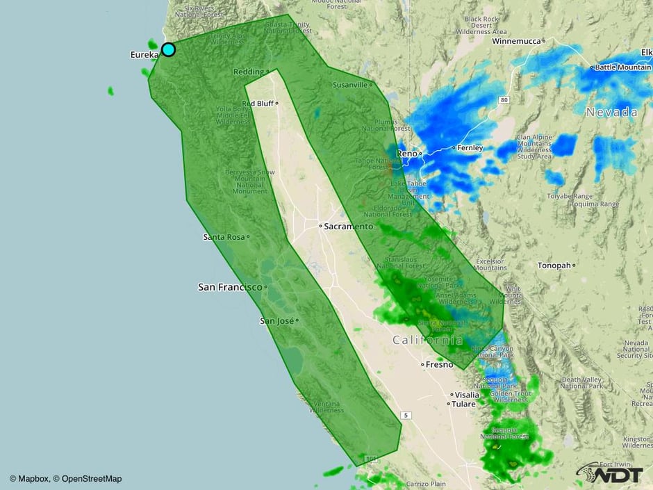 Excessive Rainfall Risk Outline for Saturday, January 7, 2016