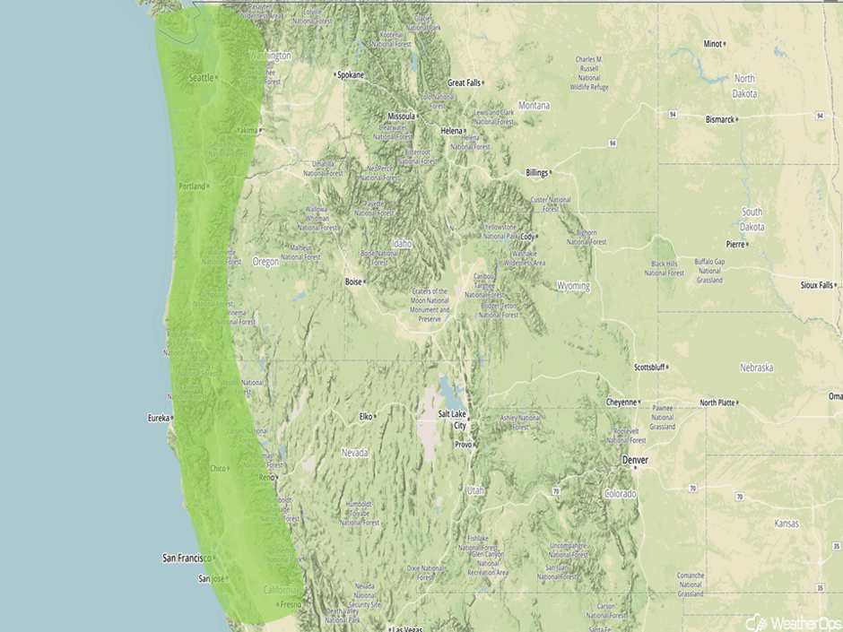 Excessive Rainfall Risk Outline for January 17-18, 2017