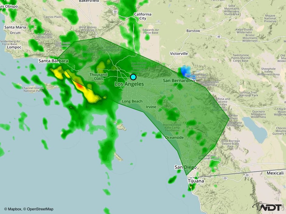 Excessive Rainfall Risk Outline for Sunday, January 22, 2017