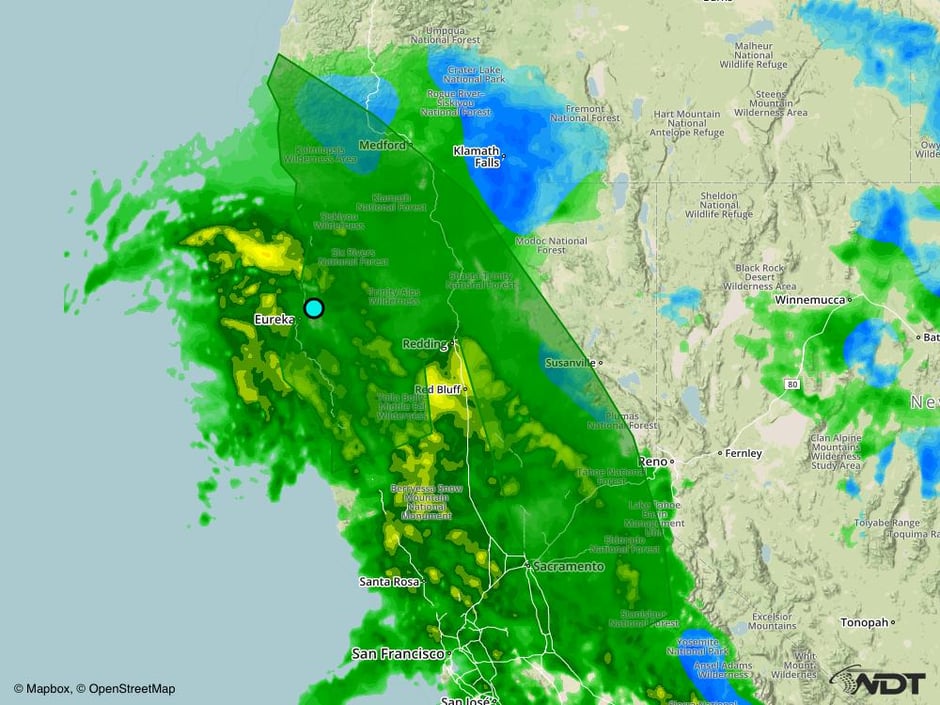 Excessive Rainfall Outline for February 8-9, 2017