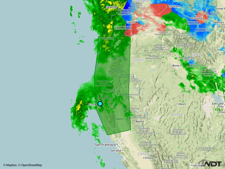 Excessive Rainfall Risk Outline for Thursday, February 9, 2017